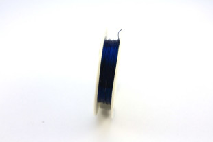 "Gamma" Проволока для бисера металл DG- 3 d 0. 3 мм 10 м №15 темно- синий