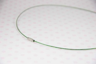 Основание для колье зеленый
