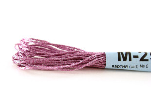 Мулине металлик М-25 лиловый 8 м