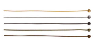 Штифт с шариком DC-107/10 50 мм 10 шт №05 под медь