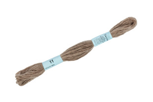 Нитки для вышивания " Gamma" декоративные " МУЛИНЕ Cloud" 100% полиэстер 6 м №11 коричневый