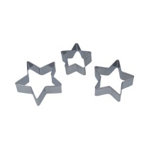 "S-CHIEF" SHF-0035 Вырубка 3 шт №02 звезда (металл)