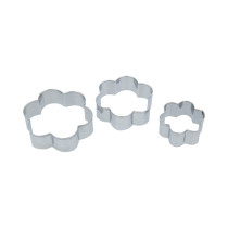 "S-CHIEF" SHF-0035 Вырубка 3 шт №03 цветок (металл)